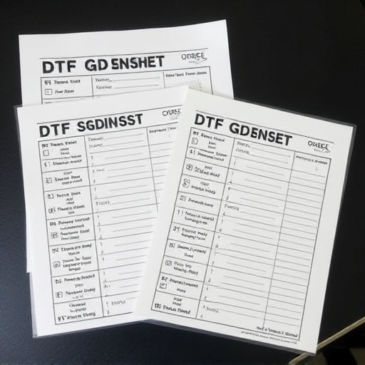 DTF gang sheets