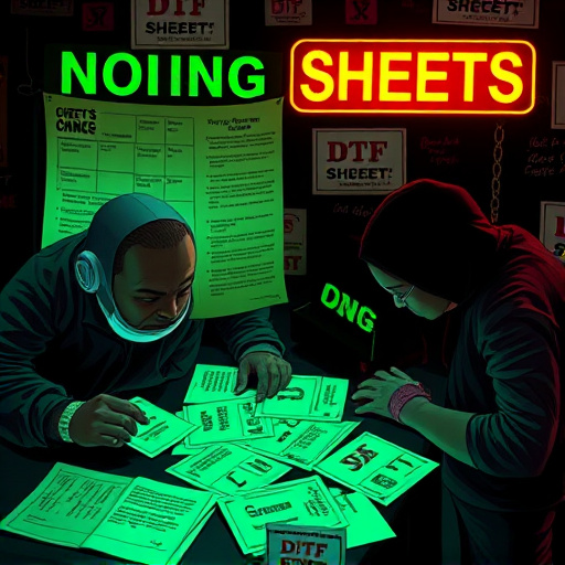 DTF gang sheets