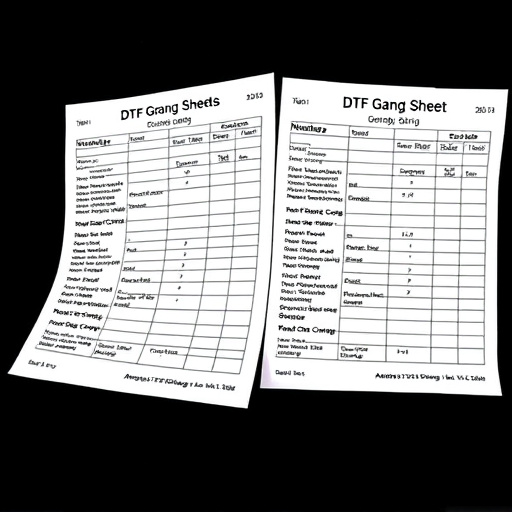 DTF gang sheets