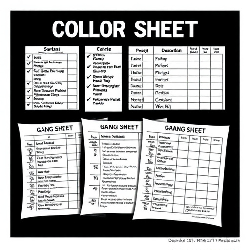 DTF gang sheets