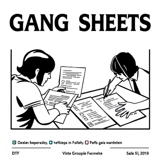 DTF gang sheets