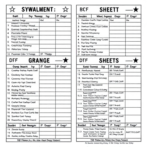 DTF gang sheets