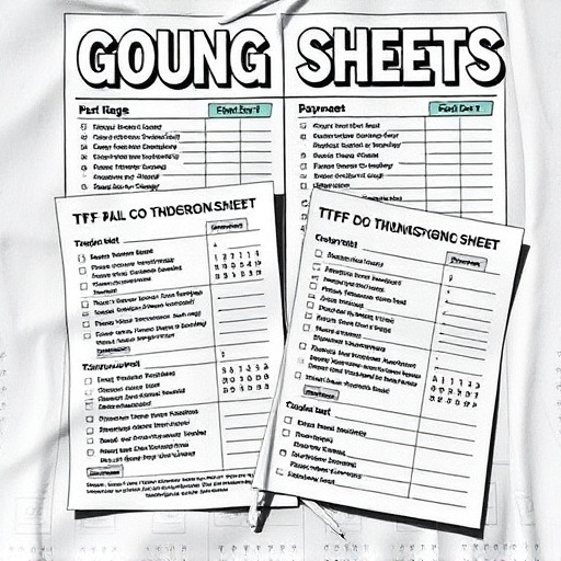 DTF gang sheets