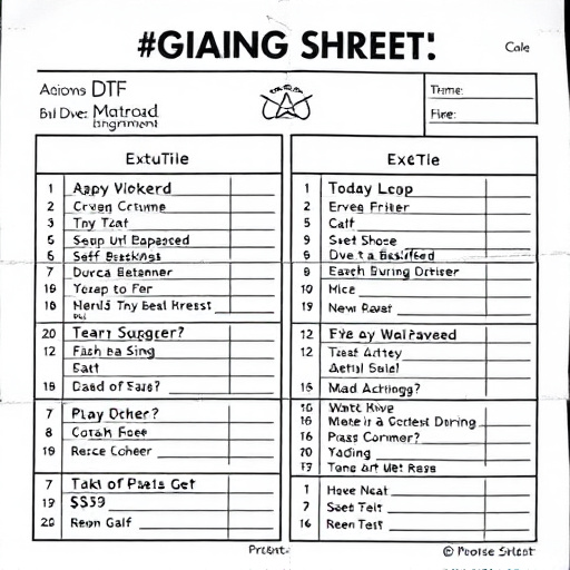 DTF gang sheets
