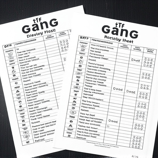DTF gang sheets