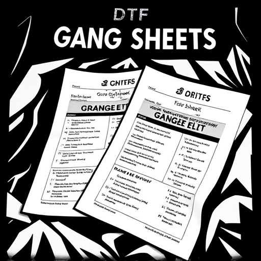 DTF gang sheets