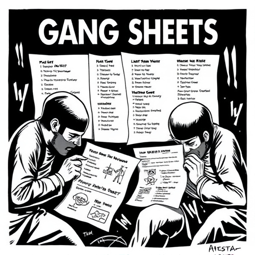 DTF gang sheets