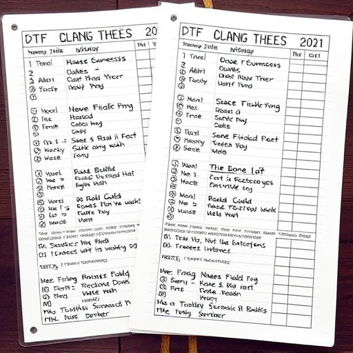 DTF gang sheets