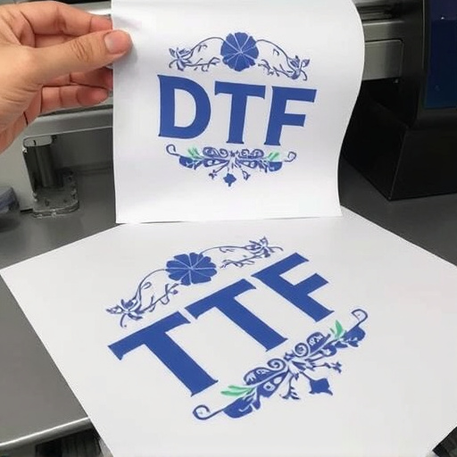 DTF heat transfers