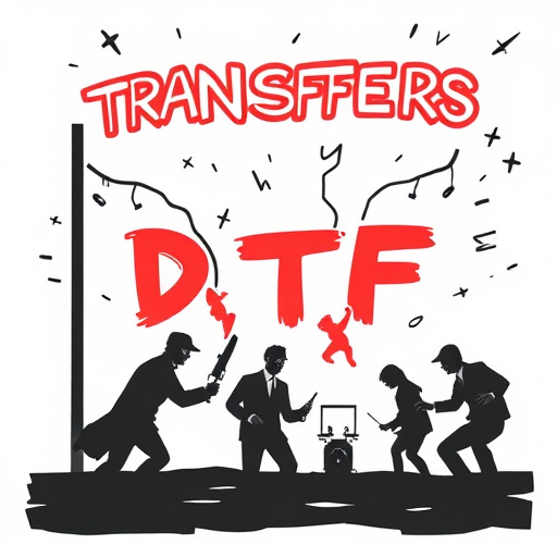 DTF transfers