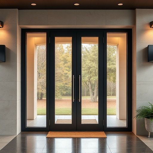 glass doors