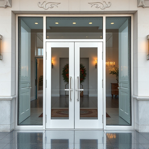 glass doors