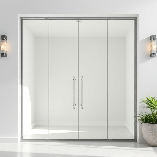 glass doors