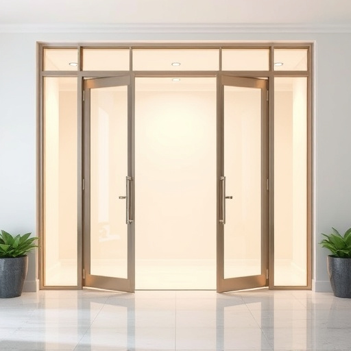 glass doors