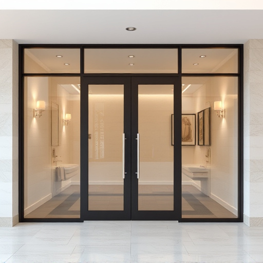glass doors