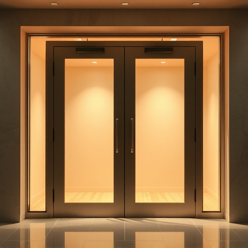glass doors
