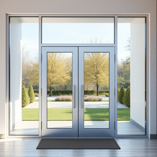 glass doors