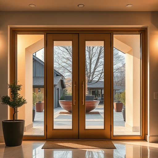 glass doors