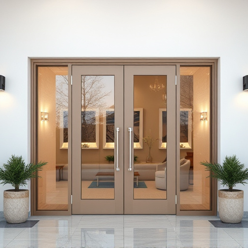 glass doors