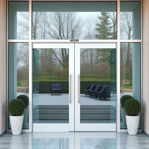 glass doors
