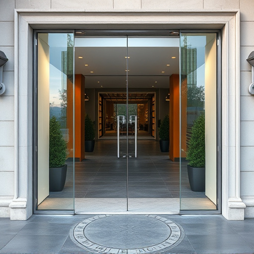 glass doors
