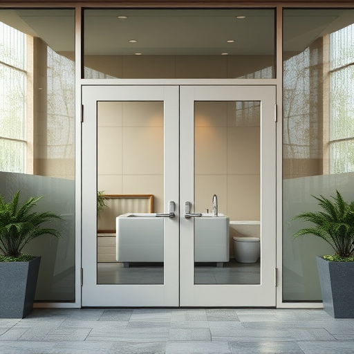 glass doors