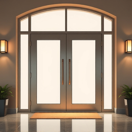 glass doors