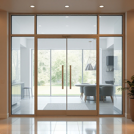glass doors