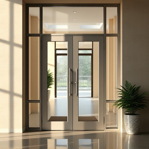 glass doors