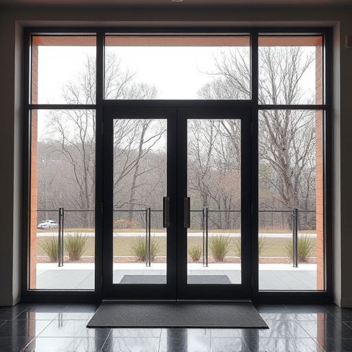 glass doors