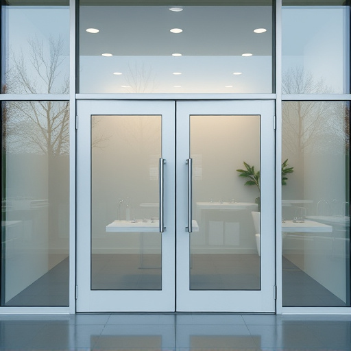 glass doors