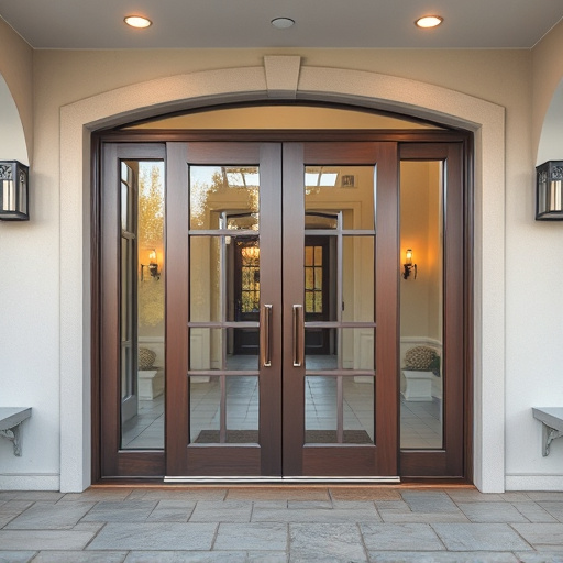 glass doors