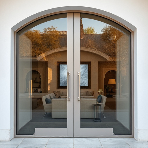 glass doors