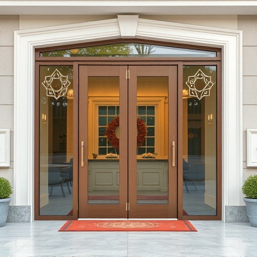 glass doors