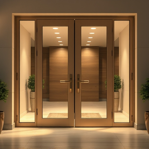 glass doors