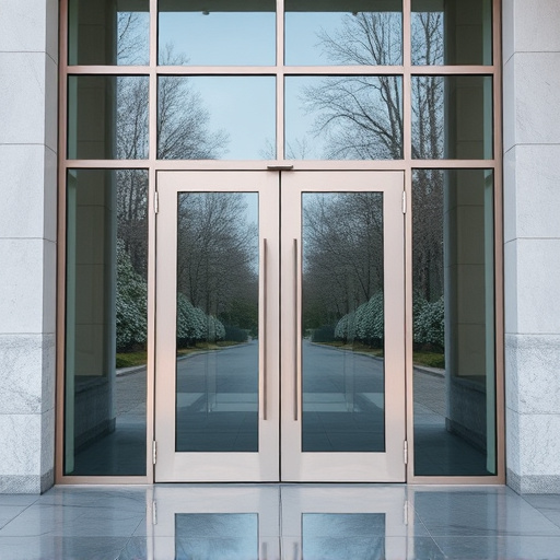 glass doors