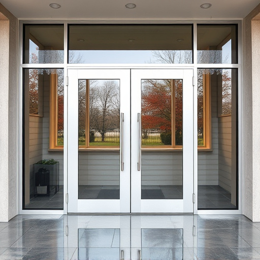 glass doors
