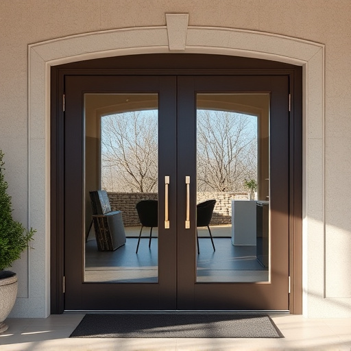 glass doors