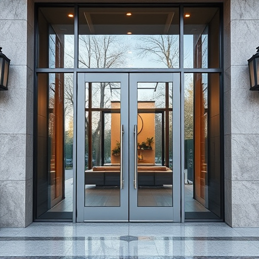 glass doors