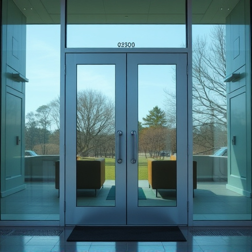 glass doors