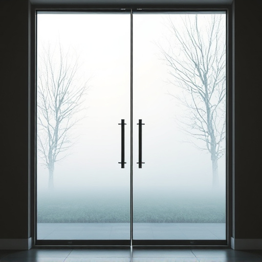 glass doors