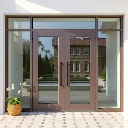 glass doors