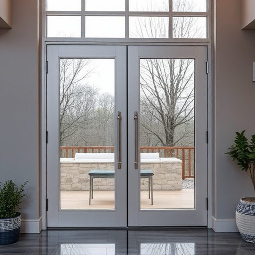 glass doors