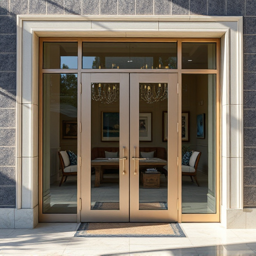 glass doors