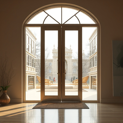 glass doors