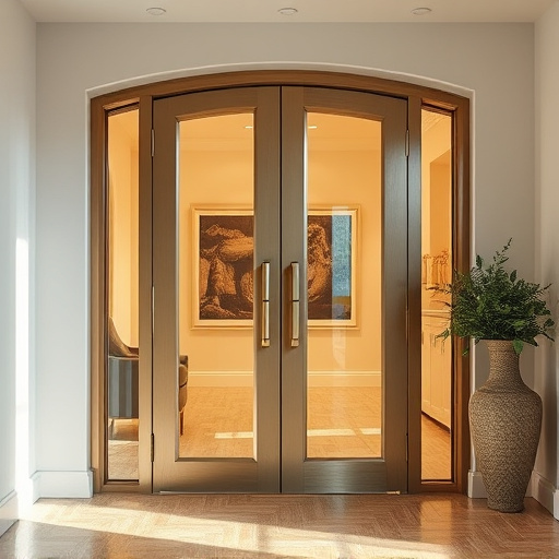 glass doors
