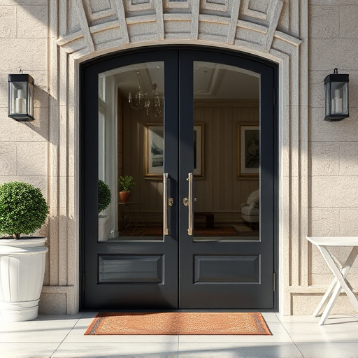 glass doors