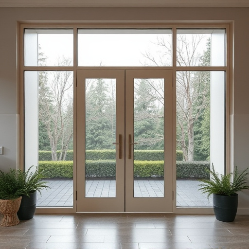 glass doors