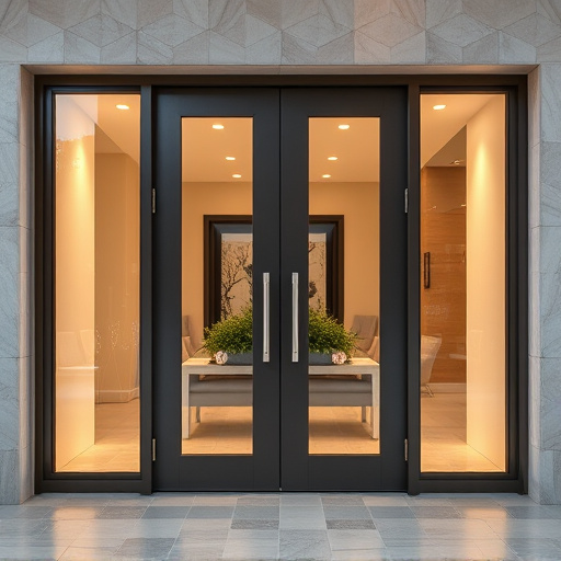 glass doors