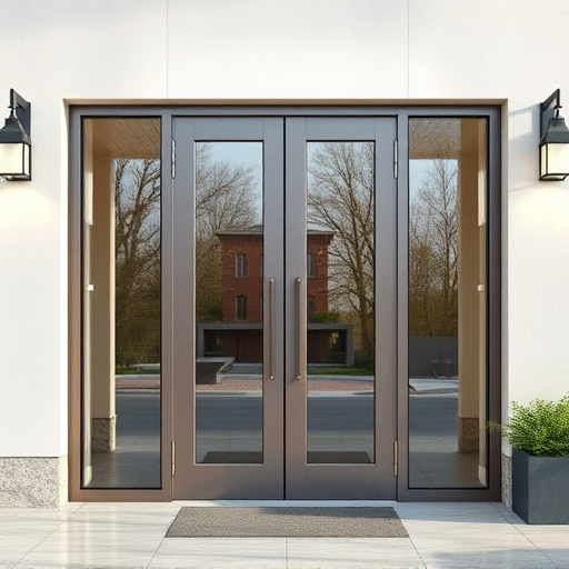 glass doors